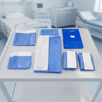 Consommables médicaux : Kit de drap stérile jetable pour la chirurgie de la colonne vertébrale, modèle imperméable, Classe II