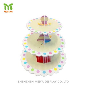 Supporto per Dessert in <span class=keywords><strong>carta</strong></span> per eventi matrimoni feste di compleanni versatili in cartone <span class=keywords><strong>porta</strong></span> Cupcake decorazioni per feste - Product Image 5