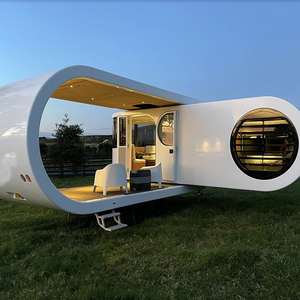 Casa Mobile da Campeggio Personalizzata / Casa Capsula Mobile Espandibile e Pieghevole / Casa Mobile a Forma di U in <span class=keywords><strong>Vendita</strong></span> - Product Image 2