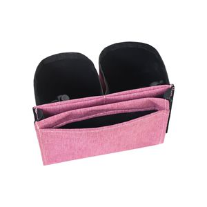 Bolsa de almacenamiento para asa de equipaje, soporte para botella de agua, organizador de vasos de viaje para asas de maleta, rojo rosa, gris, azul, negro - Product Image 4