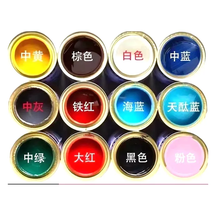 Huada car refinish paint supplier durable color high performance auto topcoat
