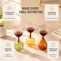 Verre à vin rouge personnalisé, verres à pied colorés sur mesure pour mariage, fête, cadeau, vente en gros