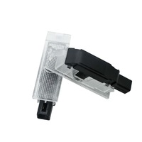 2 Piezas de Luces LED de Bienvenida para Puerta de Coche Maserati Quattroporte Levante Ghibli, Proyector de Sombra Fantasma con Logotipo