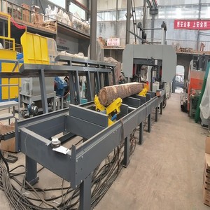เครื่องเลื่อยสายพานแนวนอนอุตสาหกรรม HAW1500 สำหรับตัดท่อนไม้เนื้อแข็ง ระบบไฮดรอลิกอัตโนมัติเต็มรูปแบบ - Product Image 3