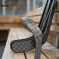 Bâton de hockey en carbone Panda avec une teneur en carbone de 10% à 100% pour les débutants, matériau composite, 325g~480g, 27"~71", utilisation pour l'entraînement et les matchs