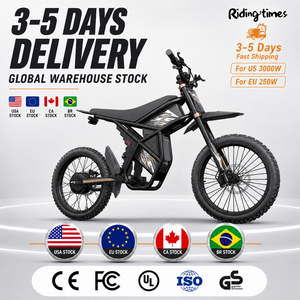 Vélo de montagne électrique Ridingtimes GT73 PRO 3 vitesses, 36V, tout-terrain, avec moteur à moyeu arrière et batterie au lithium, vélo électrique - Product Image 2