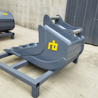 Attache rapide OEM S30 S40 S45 pour godet de tranchage étroit avec plaque d'oreille standard, accessoire d'excavatrice pour le creusement de fossés boueux