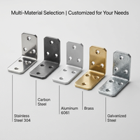 Pièces de quincaillerie sur mesure OEM ODM, fabrication métallique professionnelle, acier galvanisé, estampage, supports moulés, découpe laser, pliage