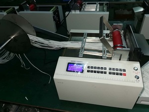 Tự động mặt nạ tai vòng máy cắt vi tính ban nhạc đàn hồi Máy cắt Velcro dây kéo máy cắt - Product Image 6