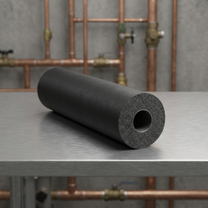 Elastomeric Rubber Pipe Insulation <b>Sheets</b> for Copper Pipes Construction Use 30-100mm <b>Thickness</b> Water & Fire Resistant - Product Image 3