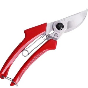 Sécateur bypass Ars 140Dx en acier inoxydable rouge, diamètre de coupe 20-30 mm, outil de jardinage et d'élagage floral - Product Image 1