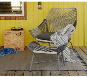 Mobilier de Jardin Moderne d'Extérieur pour Bistro, Balcon et Terrasse – Ensembles Tables et Chaises en Rotin/<span class=keywords><strong>Osier</strong></span> pour Salle à Manger et Jardin - Product Image 5