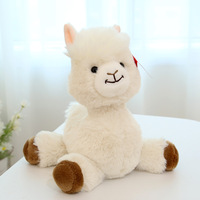 Nouveaux jouets en peluche personnalisés de petite taille, super doux, en forme d'animal, en coton PP et polyester, cadeau de Noël pour bébé