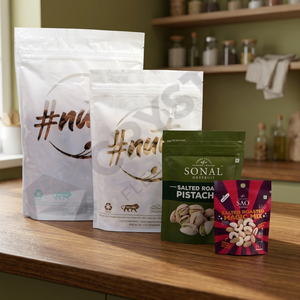 Bolsas con cierre hermético laminadas BOPP, impresas en flexografía, aptas para uso alimentario, para frutos secos y nueces. - Product Image 3