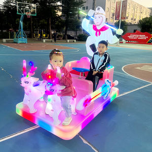 Voiture à Bumper pour Enfants Double Style Dessin Animé Nouveau <span class=keywords><strong>Roi</strong></span> Singe, Voiture de Loisirs Extérieure avec Démarrage par Télécommande, Jouet pour <span class=keywords><strong>Aire</strong></span> de Jeux - Product Image 1