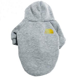 Grosir Katun Kustom Warna-warni Wajah Kosong Pakaian Desainer Anjing Pakaian Hewan Peliharaan Mantel Musim Dingin Hangat Pakaian Anjing Pakaian Anak Anjing - Product Image 5