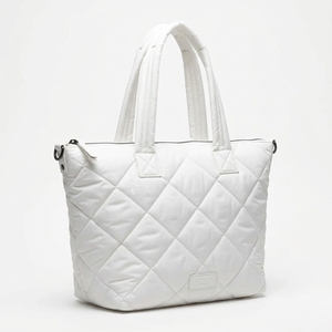 Bolso Tote Acolchado Estético <span class=keywords><strong>para</strong></span> Mujer, Gran Capacidad, Ligero, Suave, <span class=keywords><strong>para</strong></span> la Escuela, el Trabajo, Compras Diarias - Product Image 4