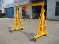 Mini-grue Portable pour portique, capacité de 500kg, 1 pièce