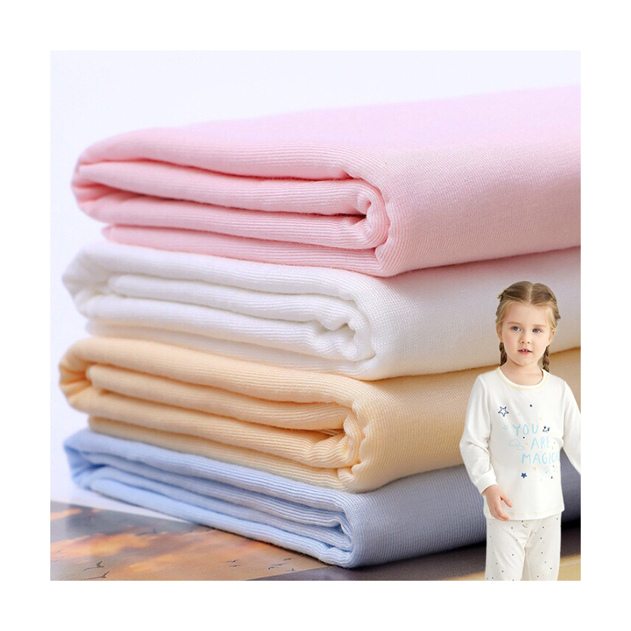 Boran Textile Eco-Friendly OEKOTEX-100 Sustainable Organic Lyocell 95 Bamboo 5 Spandex Bamboo Fiber Fabric