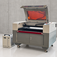 Graveur et découpeur laser CO2 CNC multi-tailles 1390 6040 9060 1325 300W, équipement industriel de haute précision pour la conception artisanale du bois