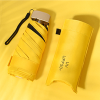Parapluie de luxe pour femmes, g, couleur rose, mini poche, personnalisé, pour la pluie, avec logo, vente en gros