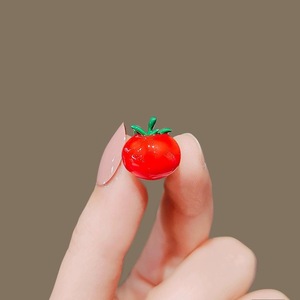 Broche de aleación estilo japonés con diseño de cereza, fresa y limón, a la moda, con hebilla antiexposición para cárdigan - Product Image 2