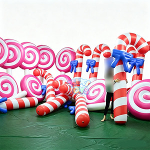 Globos Inflables Gigantes Personalizados para Exhibición en Tiendas y Ventanas, Modelos de Piruletas Inflables de PVC Herméticos para Promoción - Product Image 3
