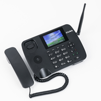 Téléphone sans fil fixe DLNA ZT9100, double SIM, écran couleur 3,5 pouces, téléphone de bureau GSM avec radio FM et fonction SMS