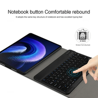 Étui pour tablette Xiaomi Redmi Pad Pro 12.1 housse de clavier Funda pour Redmi Pad Pro 2024 12.1 ''étui pour clavier Teclado