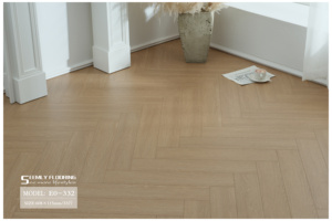 <span class=keywords><strong>Parquet</strong></span> moderne à chevrons de 12mm en grain de chêne, <span class=keywords><strong>parquet</strong></span> stratifié, décoration commerciale pour la cuisine, la chambre et le salon. - Product Image 2
