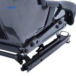 Asiento de Carreras Tipo Bucket Modificado en Cuero de Lujo para Porsche 718 911 GT3RS, Ajustable, Nappa, Fibra de Carbono - Product Image 5