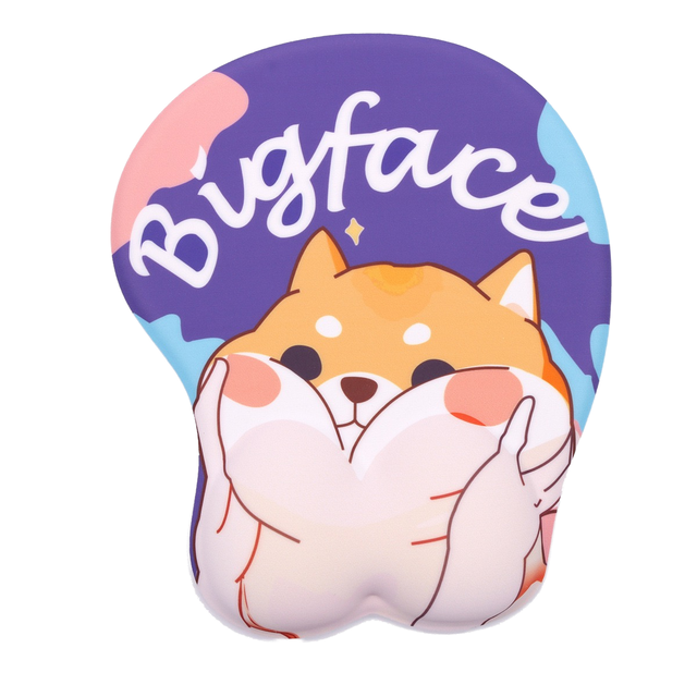 Adult Japan Sexy Anime 3D Boob Mousepad Large Gaming Mousepad with Wrist Rest Silicone Mousepad with Custom Logo