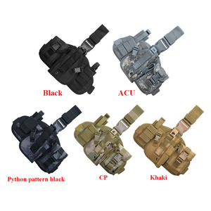 सुरक्षा उपयोग के लिए नायलॉन के साथ होल्स्टर पैनकेक बैग पोर्टेबल पु चमड़े का होल्स्टर - Product Image 5