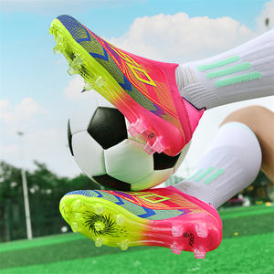 Venta al por mayor <span class=keywords><strong>de</strong></span> moda popular personalizada OEM Odm Original Futsal Messi <span class=keywords><strong>Neymar</strong></span> Fg/Tf deporte antideslizante hombre mujer fútbol Cleat zapatos <span class=keywords><strong>botas</strong></span> - Product Image 6