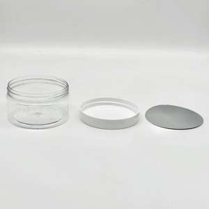 Pot de conservation en plastique transparent PET90 200ml 250ml 300ml 350ml à large ouverture hermétique pour aliments, collations, miel - Product Image 2