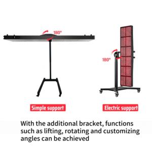 Thiết bị trị liệu ánh sáng đỏ <span class=keywords><strong>LED</strong></span> hồng ngoại <span class=keywords><strong>PDT</strong></span> 7 bước sóng, kích thước tùy chỉnh, đèn đứng toàn thân, ODM OEM. - Product Image 6