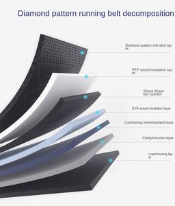 Goede kwaliteit fitnessapparatuur, elektrische loopbanden met 10 inch kleurenscherm voor thuis of kantoor. - Product Image 5