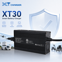 Chargeur intelligent personnalisé XT30 pour drone agricole, robot de manutention AGV, batterie Li-ion, plomb-acide, communication CAN RS485, 90-264V, usine