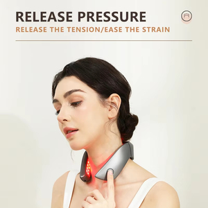 Penetrasi tinggi portabel bentuk U 14 cahaya kacang penghilang nyeri leher 650nm Laser Diode pemijat leher panas - Product Image 2