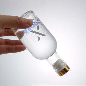 Botella de Vidrio para Licor con Logotipo Personalizado, para Vodka, <span class=keywords><strong>Whisky</strong></span>, 100 ml, Botella Vacía para Bebidas Espirituosas, para Envasado de Ron y <span class=keywords><strong>Whisky</strong></span>, con Etiqueta - Product Image 6