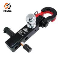 Manille de récupération de remorquage Offroad Ball Hitch Mount Multi Fit split tow recovery shakle attelage receiver