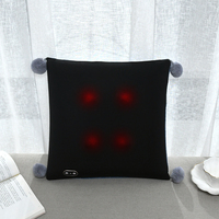 Coussin électrique de Massage multi-usages, avec chaleur, pour le pied, le cou, les jambes, soulagement de la douleur sciatique, M