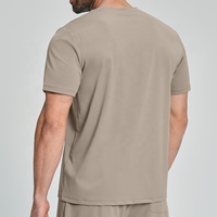 T-shirt respirant à séchage rapide pour homme, col rond, tee-shirt de sport pour entraînement, basketball, football, gym