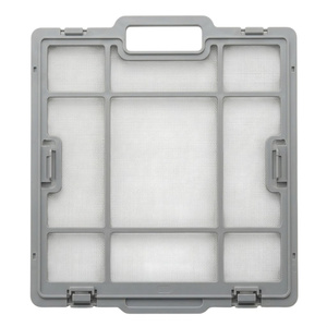 Favourable Price Plastic Filter Holder With <b>Mesh</b> <b>Screen</b> Plastic Injection Molding Gray Plastic Air Filter Frame - Product Image 1