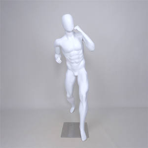 Haute qualité corps complet en fibre de verre blanc <span class=keywords><strong>Mannequin</strong></span> Fitness exercice sport hommes Mannequins <span class=keywords><strong>boxe</strong></span> Poses magasin fenêtre affichage - Product Image 2