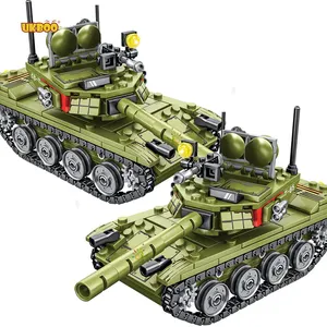 Großhandel lego flugzeug kits-UKBOO Drop Shipping Die Storm-Serie P.L.A Typ 85 Haupt schlacht panzer Lego-kompatibler militärischer Baustein panzer