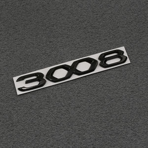 Metallo personalizzato 3d <span class=keywords><strong>logo</strong></span> digitale 208 <span class=keywords><strong>308</strong></span> 408 508 3008 4008 5008 adesivo adesivo decorativo - Product Image 5