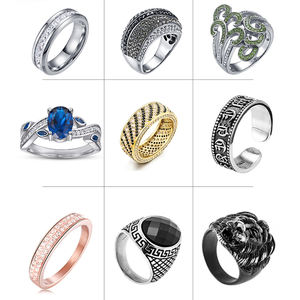 Bagues personnalisées pour femmes, hommes, couples, gays, lesbiennes, bijoux de fiançailles, bijoux de mariage, accessoires de bijouterie personnalisés - Product Image 2