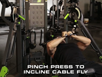 Machine de musculation professionnelle SK à poulies croisées, double réglage, entraîneur fonctionnel multi-stations, équipement de gym
