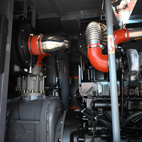 Compresseur d'air portable haute pression lubrifié au diesel 226SCYT-18-22 avec moteur pour plateformes de forage de puits d'eau minières